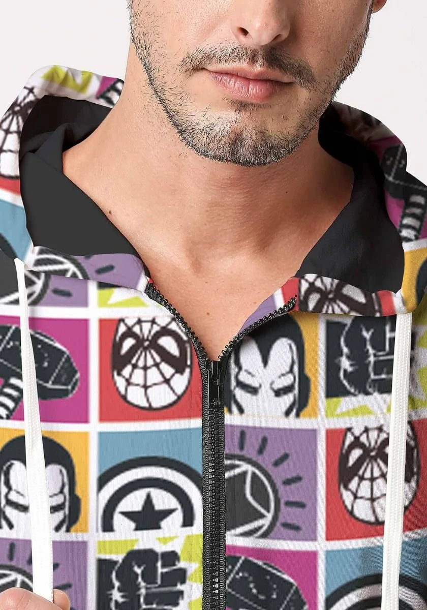 Avenger Tile Zipper Hoodie