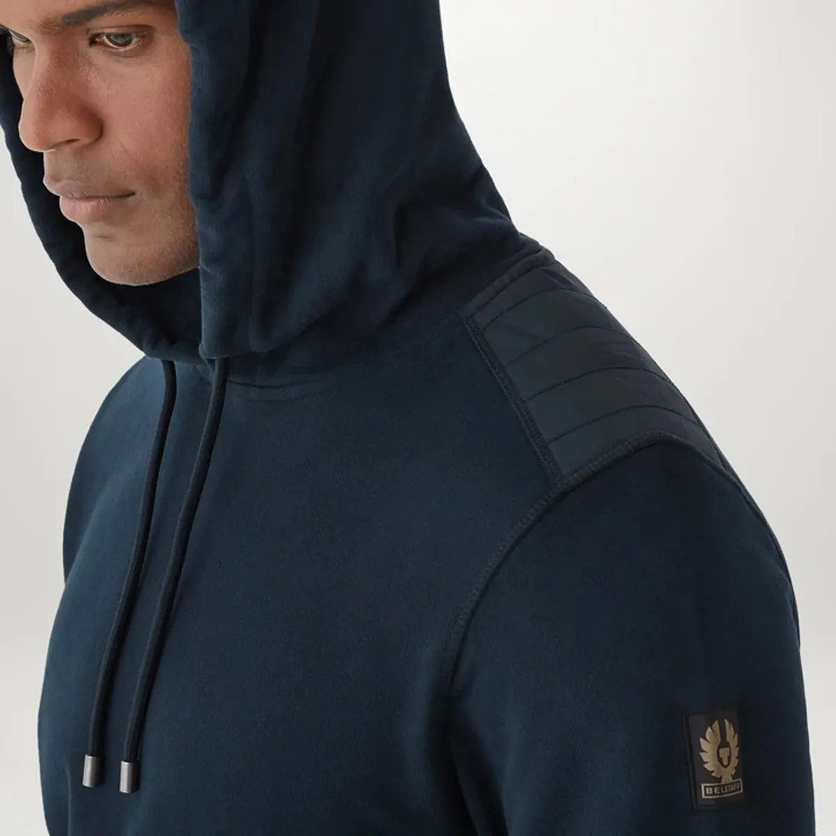 Belstaff - Jarrow Pullover Hoodie in Dark Ink