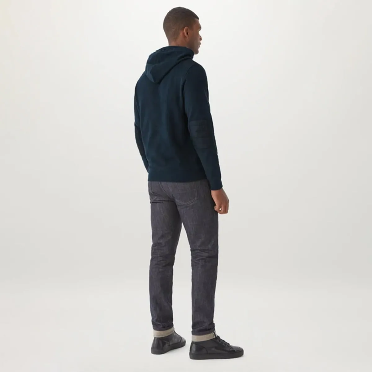 Belstaff - Jarrow Pullover Hoodie in Dark Ink