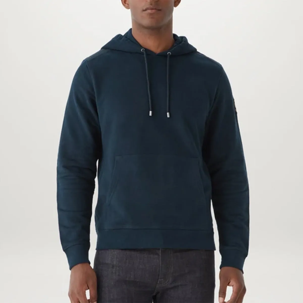 Belstaff - Jarrow Pullover Hoodie in Dark Ink