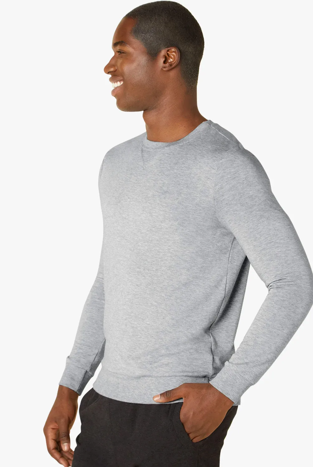 Beyond Yoga Always Beyond Men's Crew Pullover