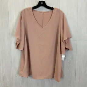 Blouse Short Sleeve By Shein  Size: 2x