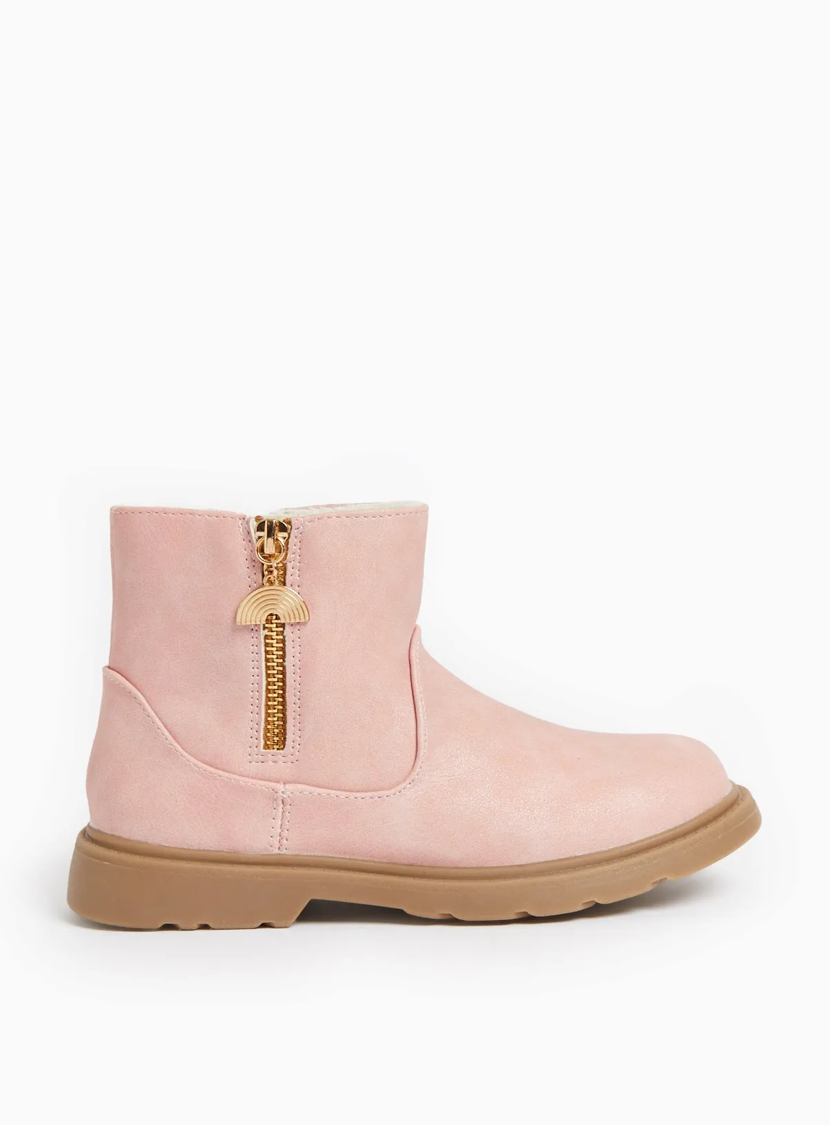 Buy Chunky Pink Chelsea Boots 8 Infant | Boots and wellies | Tu