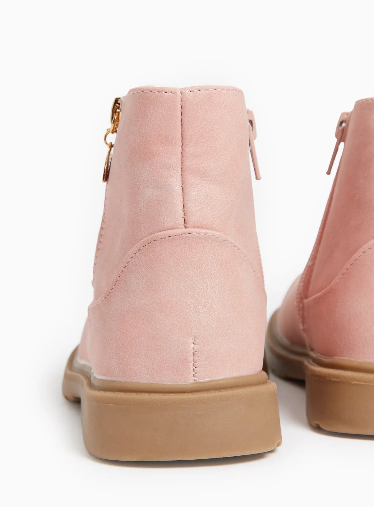 Buy Chunky Pink Chelsea Boots 8 Infant | Boots and wellies | Tu