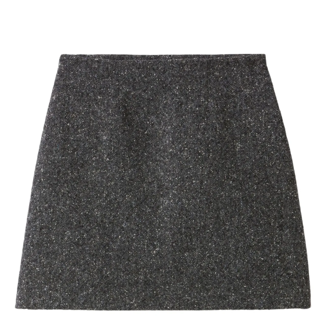 CLAUDIE PIERLOT High-Rise Tweed Mini Skirt - Black