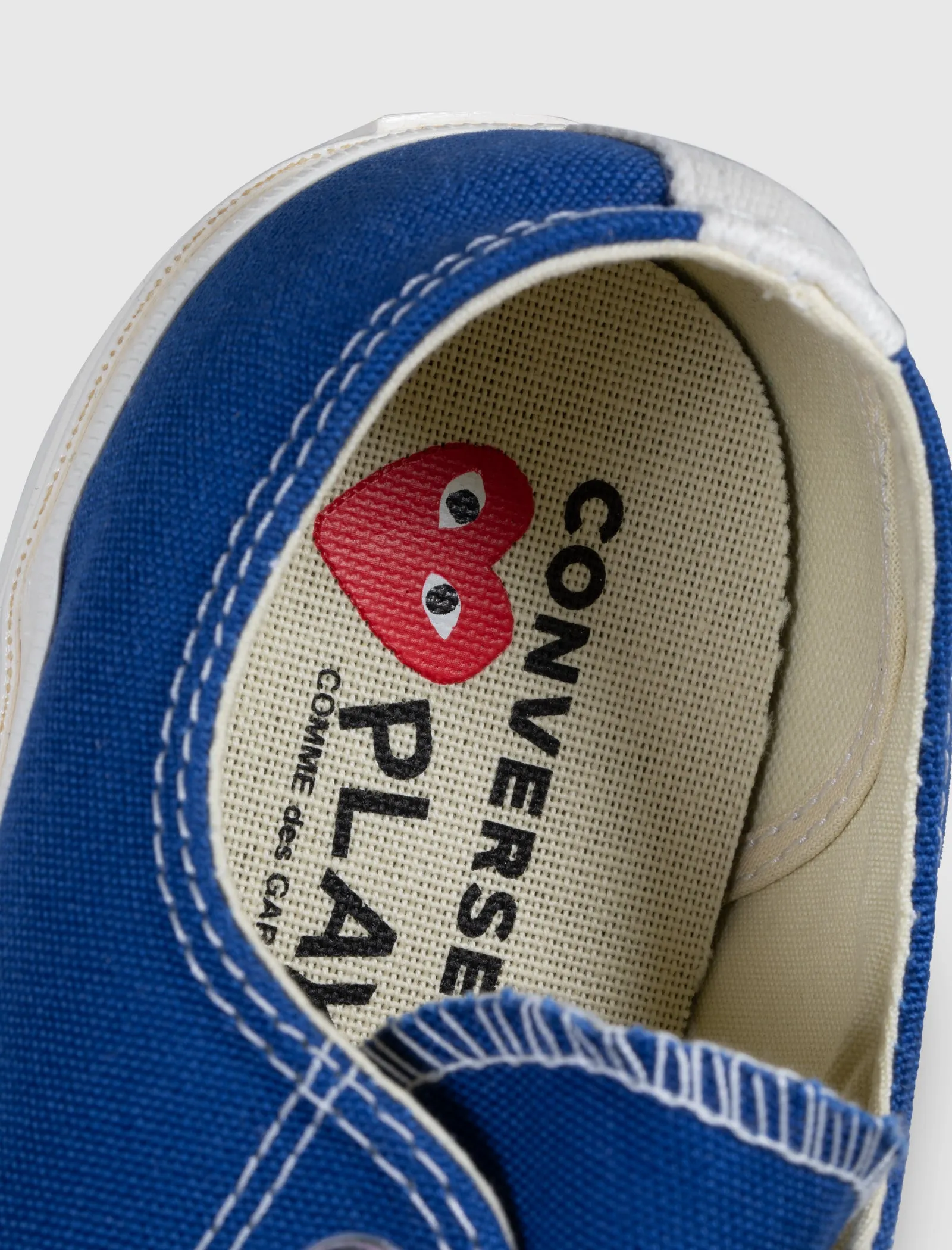 COMME DES GARONS PLAY CHUCK TAYLOR ALL STAR 70' LOW