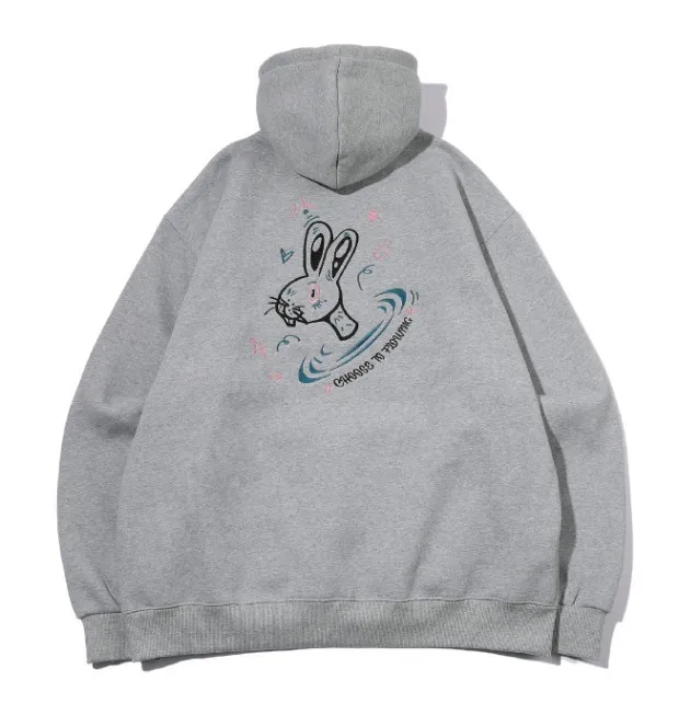 COMPAGNO  |[COMPAGNO]★CHEWS TO EMBROIDERED HOODIE