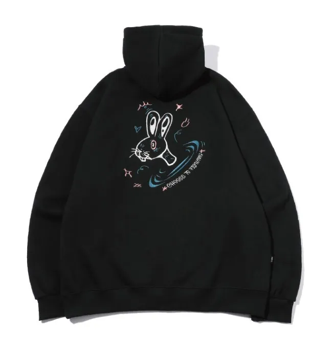 COMPAGNO  |[COMPAGNO]★CHEWS TO EMBROIDERED HOODIE