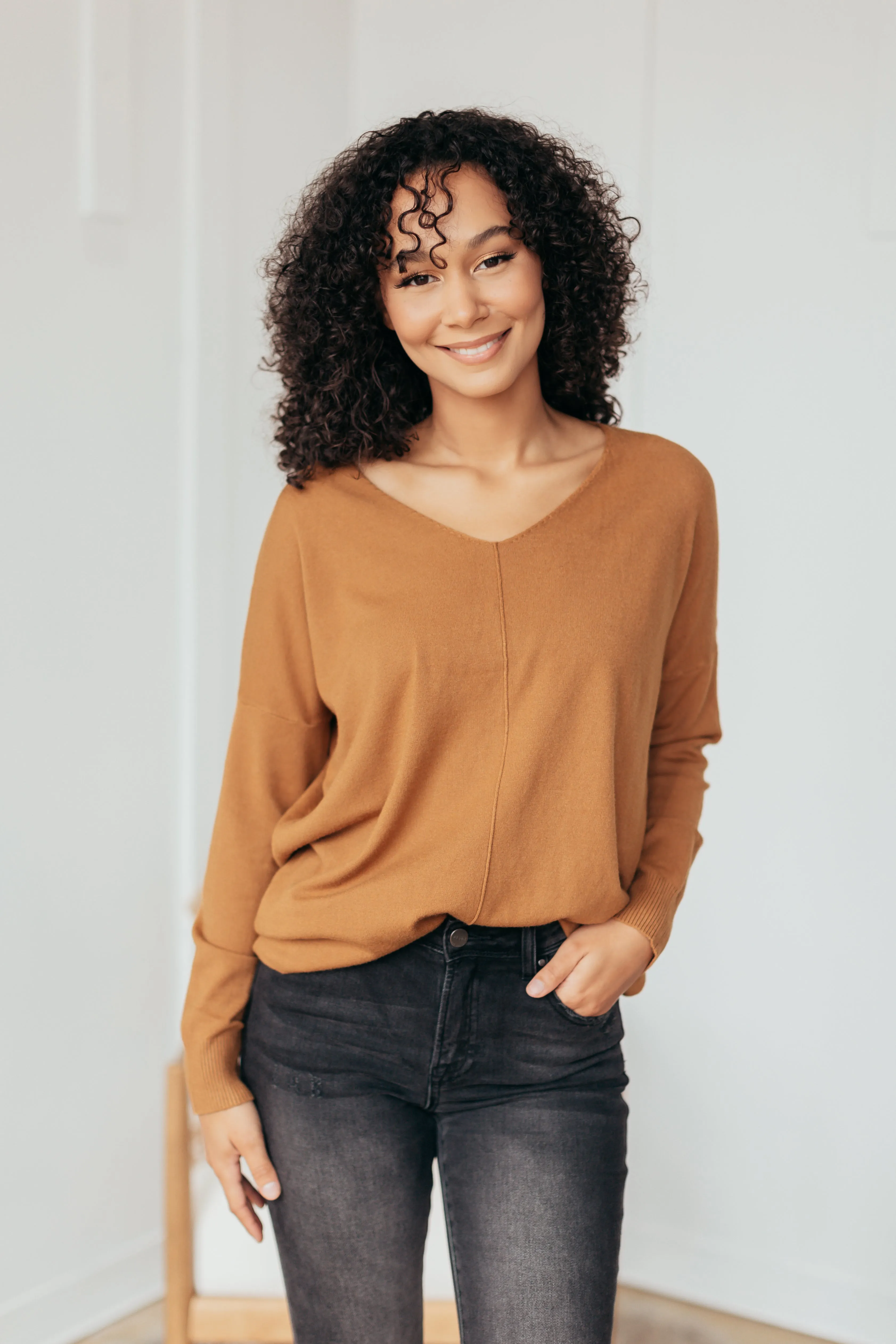 Dreamers Soft V-Neck Sweater - 4 Colors