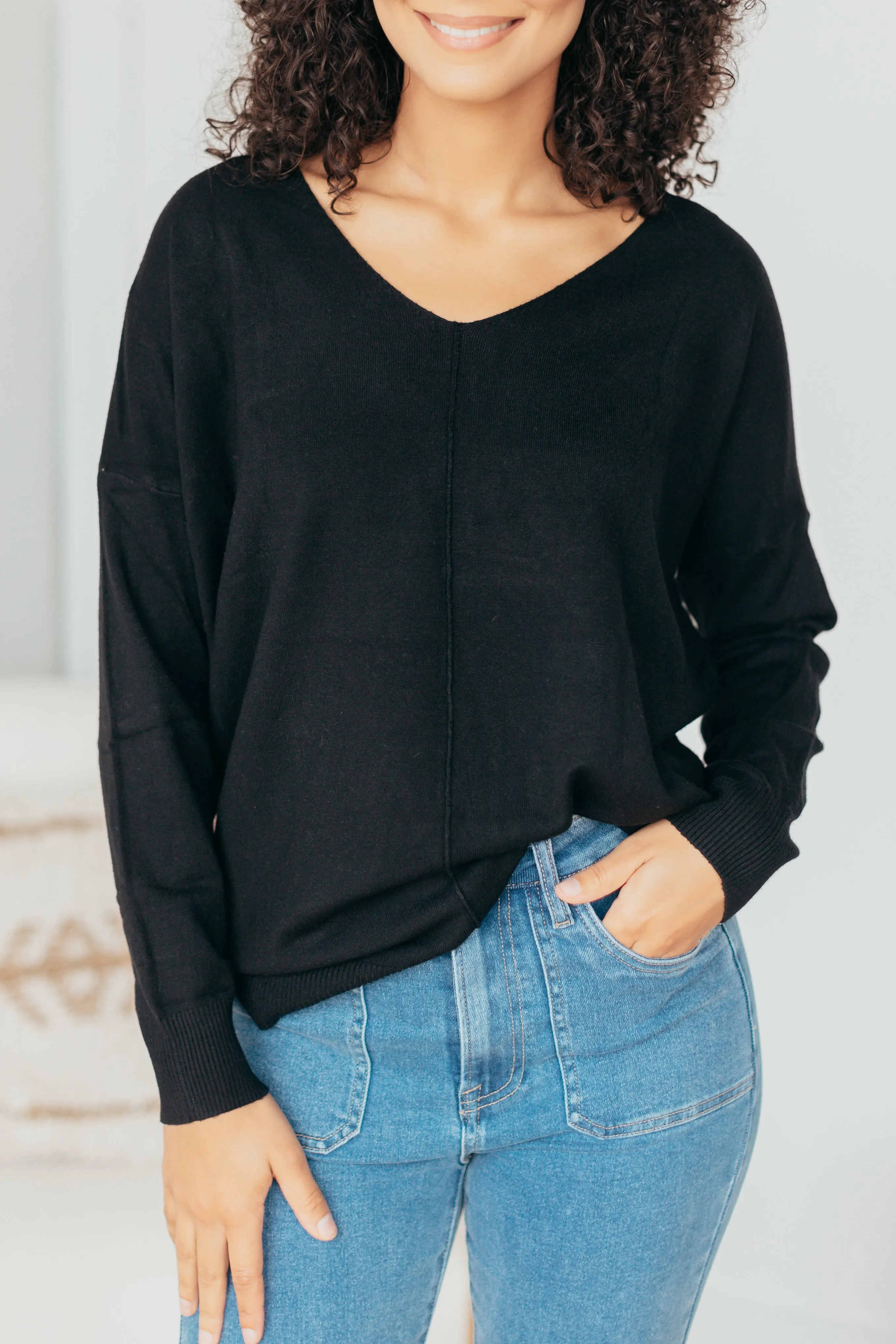 Dreamers Soft V-Neck Sweater - 4 Colors