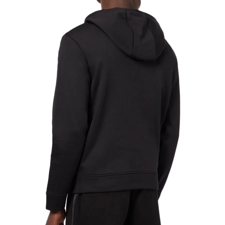 Emporio Armani - Technical Fabric Hoodie in Black