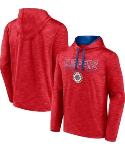 Fanatics Men's Los Angeles Clippers NBA Fanatics LA Clippers Fast Break Pullover Hoodie