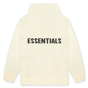 Fear Of God Essentials Cream Knit Hoodie