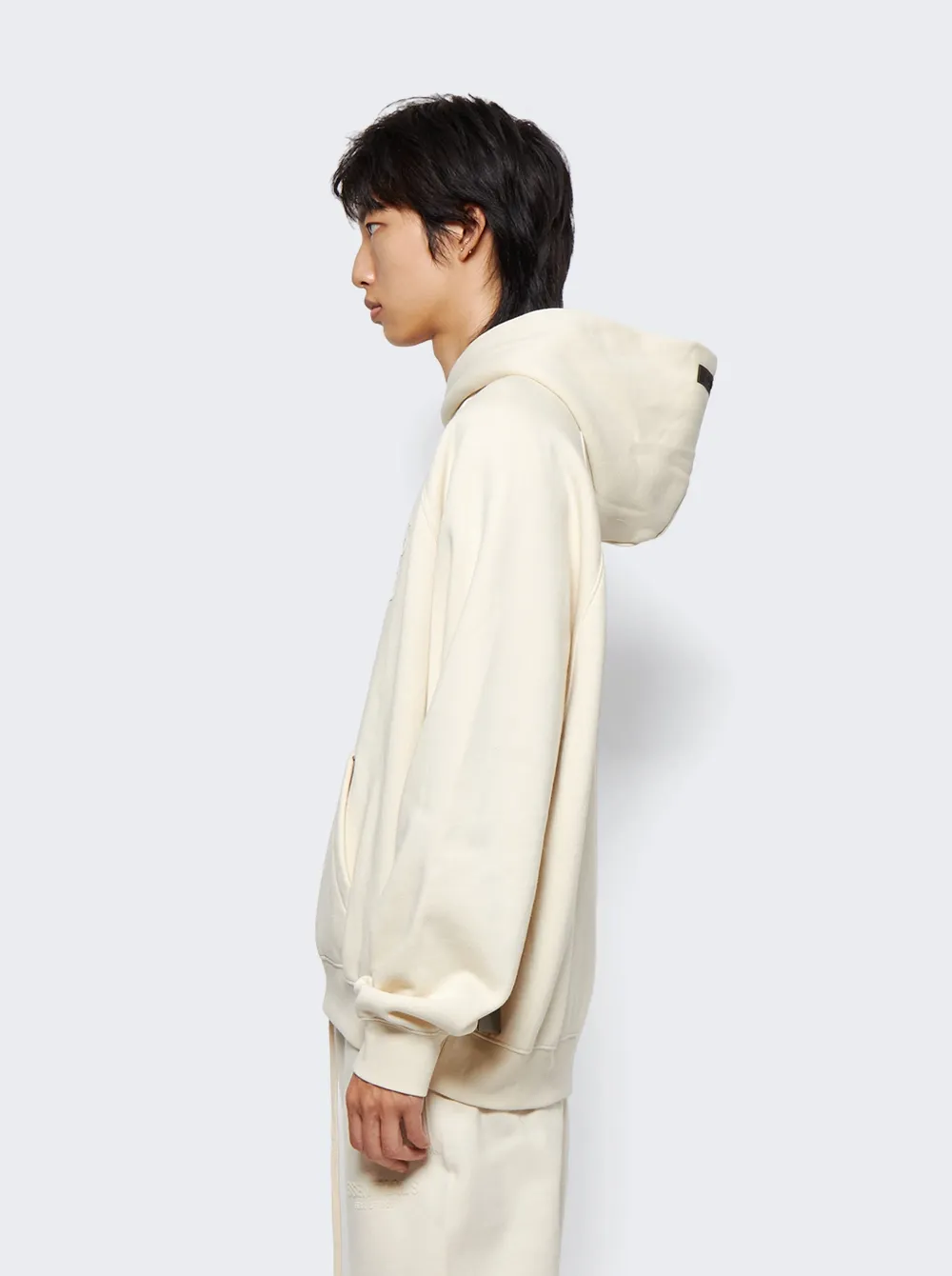 Fear of God ESSENTIALS Hoodie 'Egg Shell'