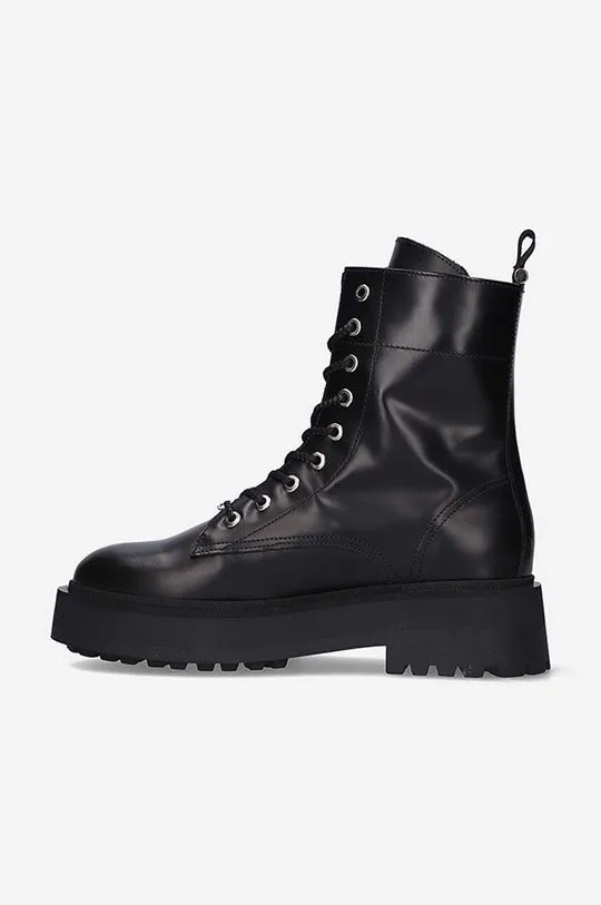 Filling Pieces leather biker boots Jenn women's black color 55628221847