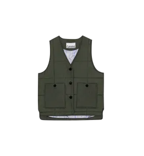 GANNI Quilt Vest