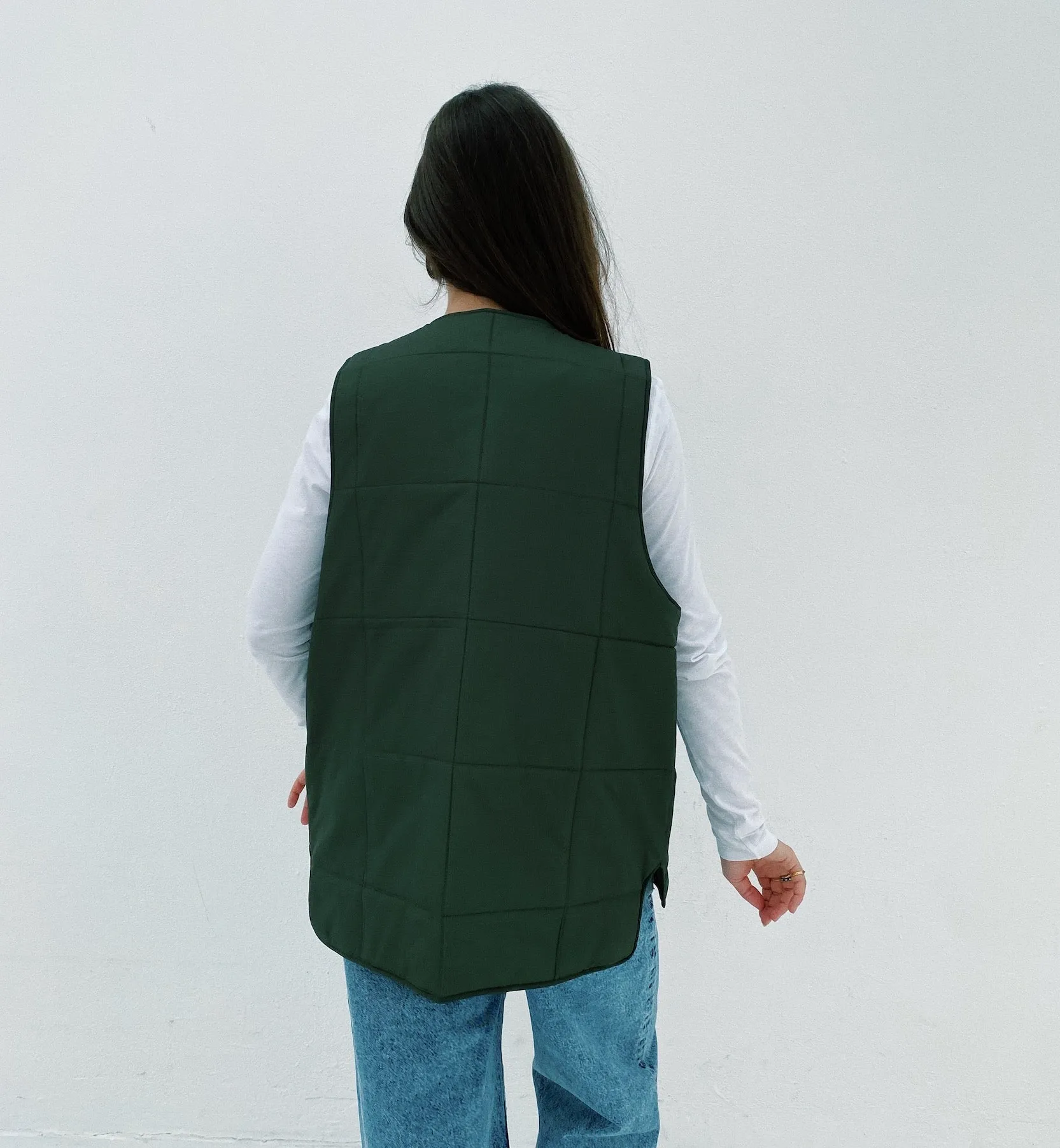 GANNI Quilt Vest