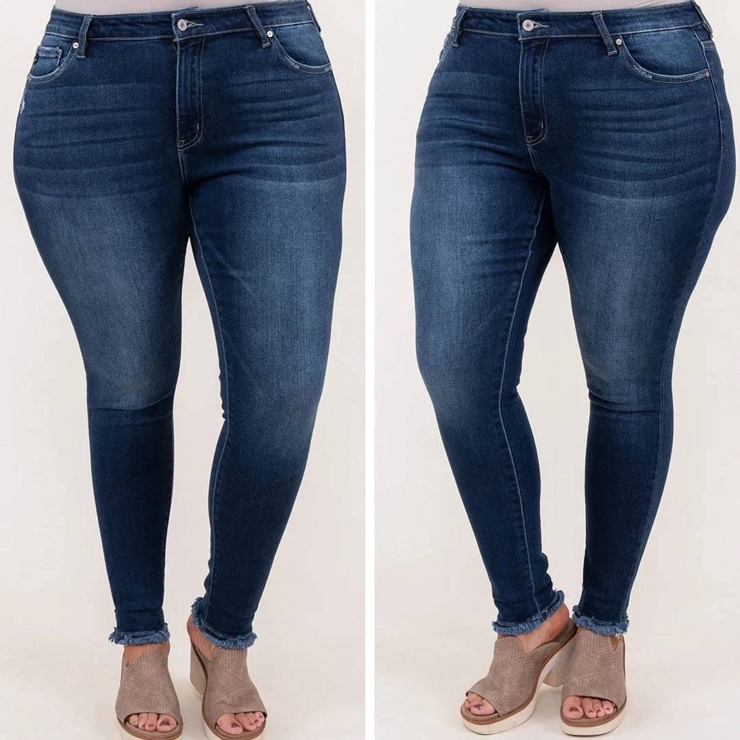 Go Go Go Honey Jeans, Dark Wash