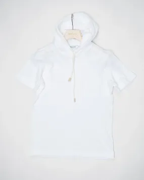 Gran Sasso Sponge Hoodie T-Shirt / White