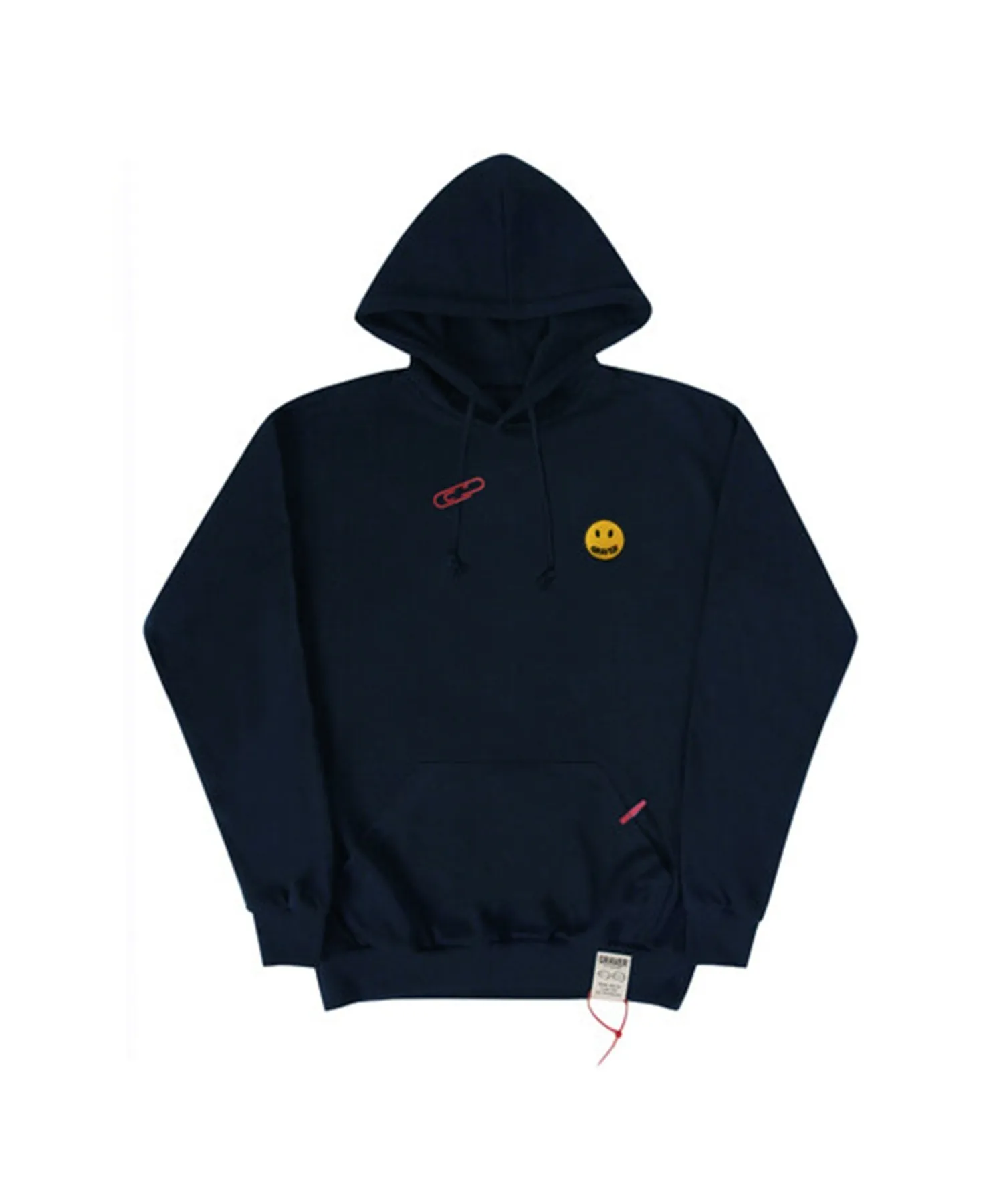 GRAVER  |[GRAVER]★DOT SMILE EMBROIDERY HOODIE