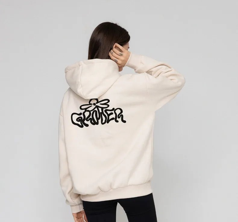 GRAVER  |[GRAVER]★WAVE LOGO FLOWER HOODIE