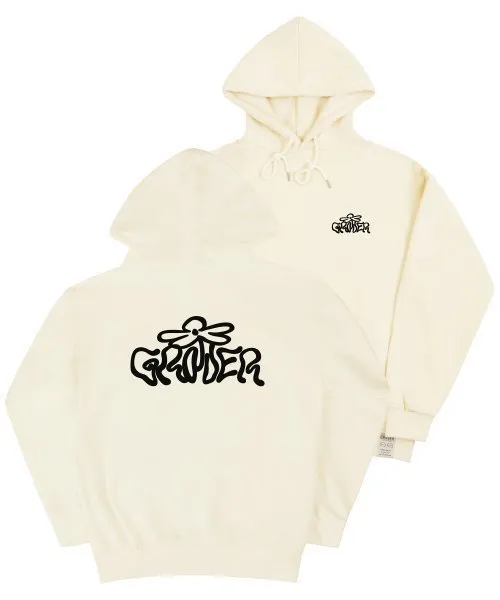 GRAVER  |[GRAVER]★WAVE LOGO FLOWER HOODIE