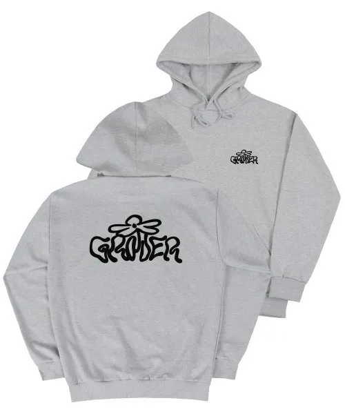 GRAVER  |[GRAVER]★WAVE LOGO FLOWER HOODIE