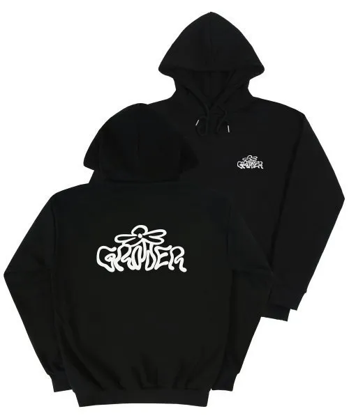 GRAVER  |[GRAVER]★WAVE LOGO FLOWER HOODIE