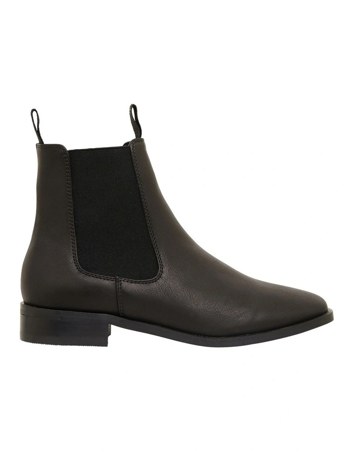 Harp Black Smooth Boots