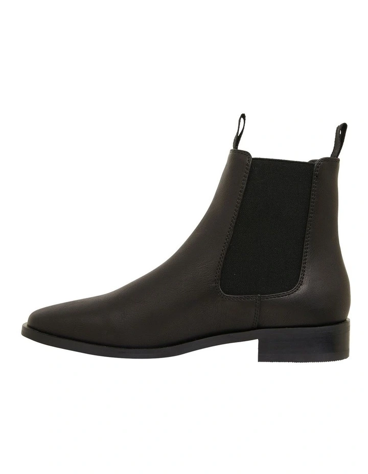 Harp Black Smooth Boots