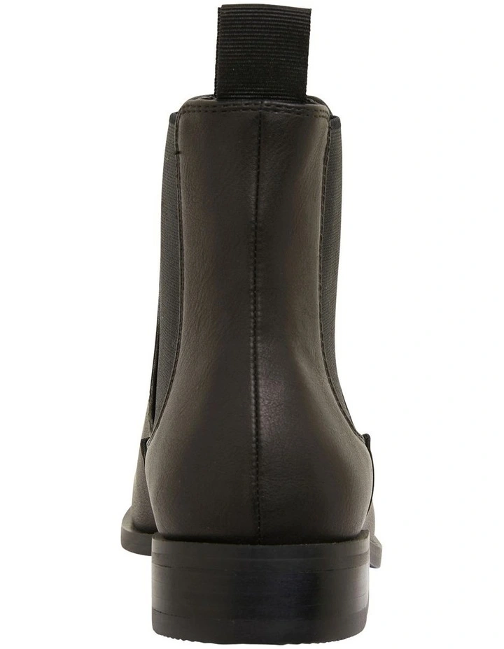 Harp Black Smooth Boots