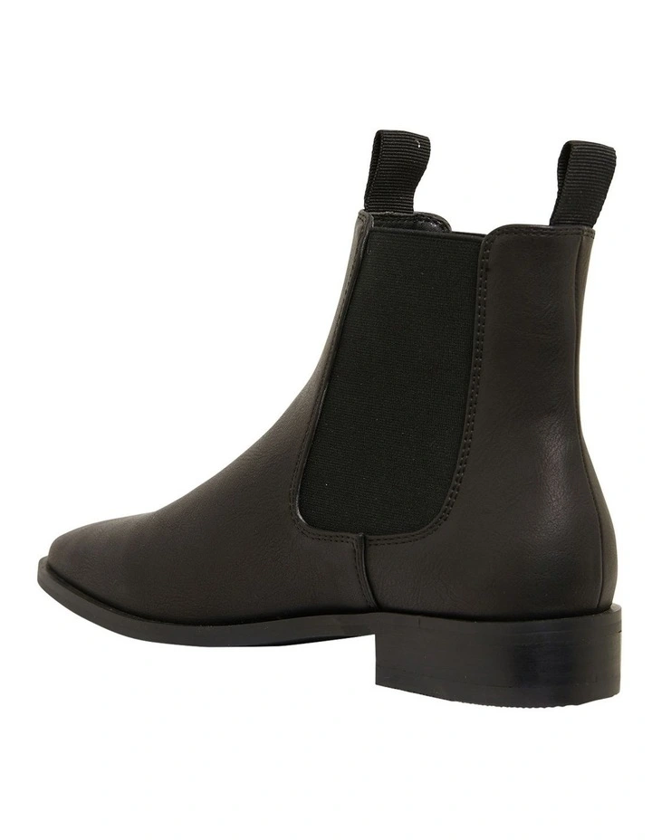 Harp Black Smooth Boots