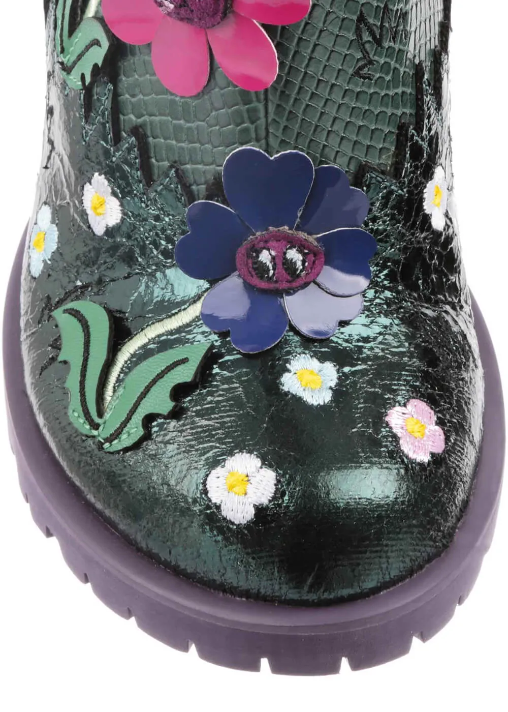 Irregular Choice Bad Bunny Boots Black