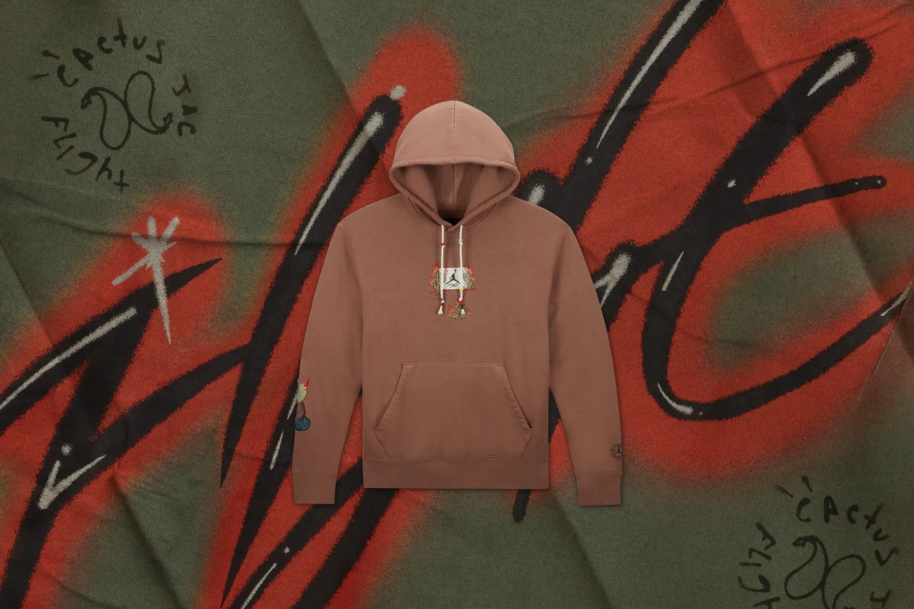 Jordan x Travis Scott Hoodie - Archeo Brown