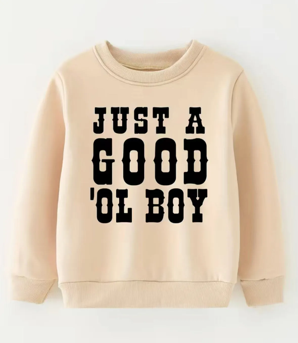 Just a good ol boy kids sweater