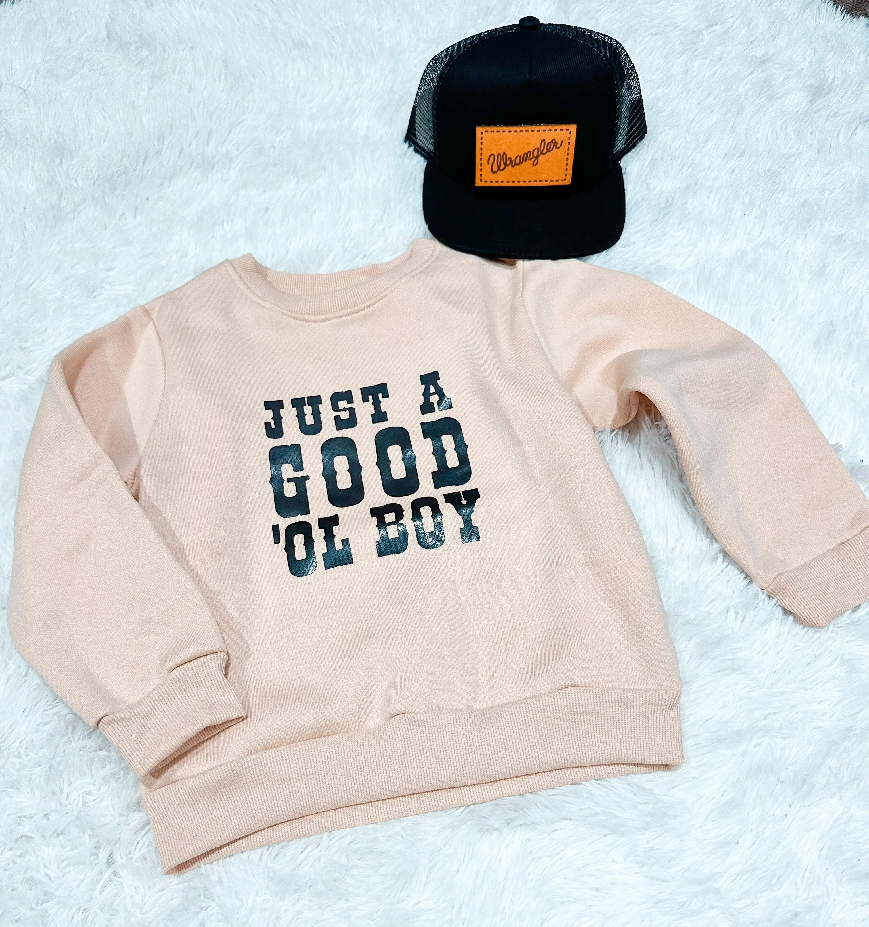 Just a good ol boy kids sweater