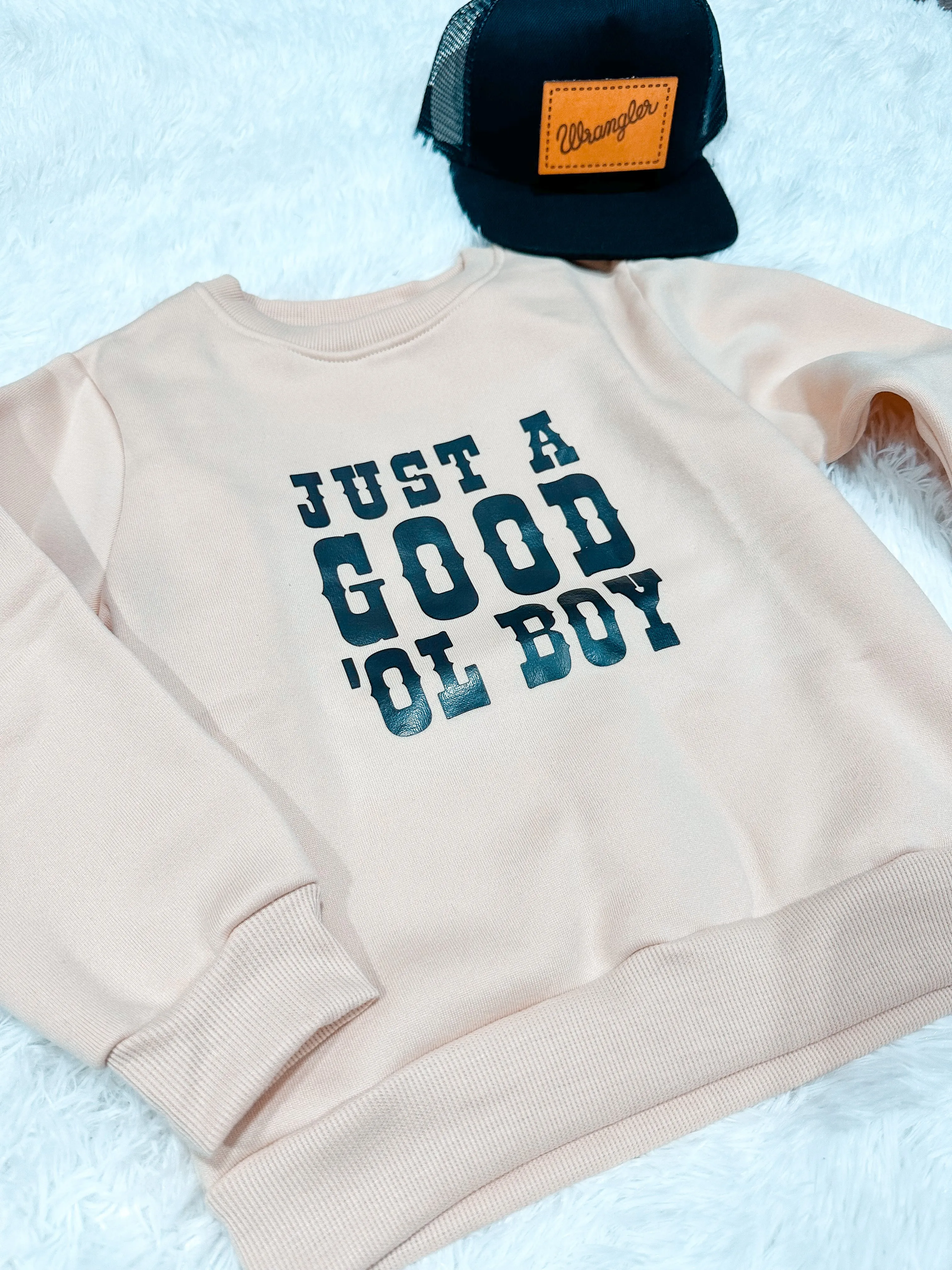 Just a good ol boy kids sweater