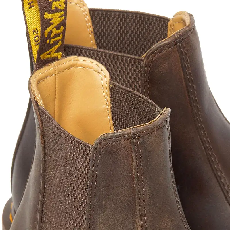 Men's 2976 Yellow Stitch Dark Brown Crazy Horse