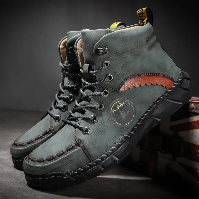 Men's Non Slip Hand Stitching Boots