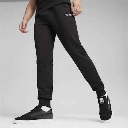 Mercedes-AMG Petronas Motorsport Men's ESS Pants | PUMA Black | PUMA Shoes | PUMA 