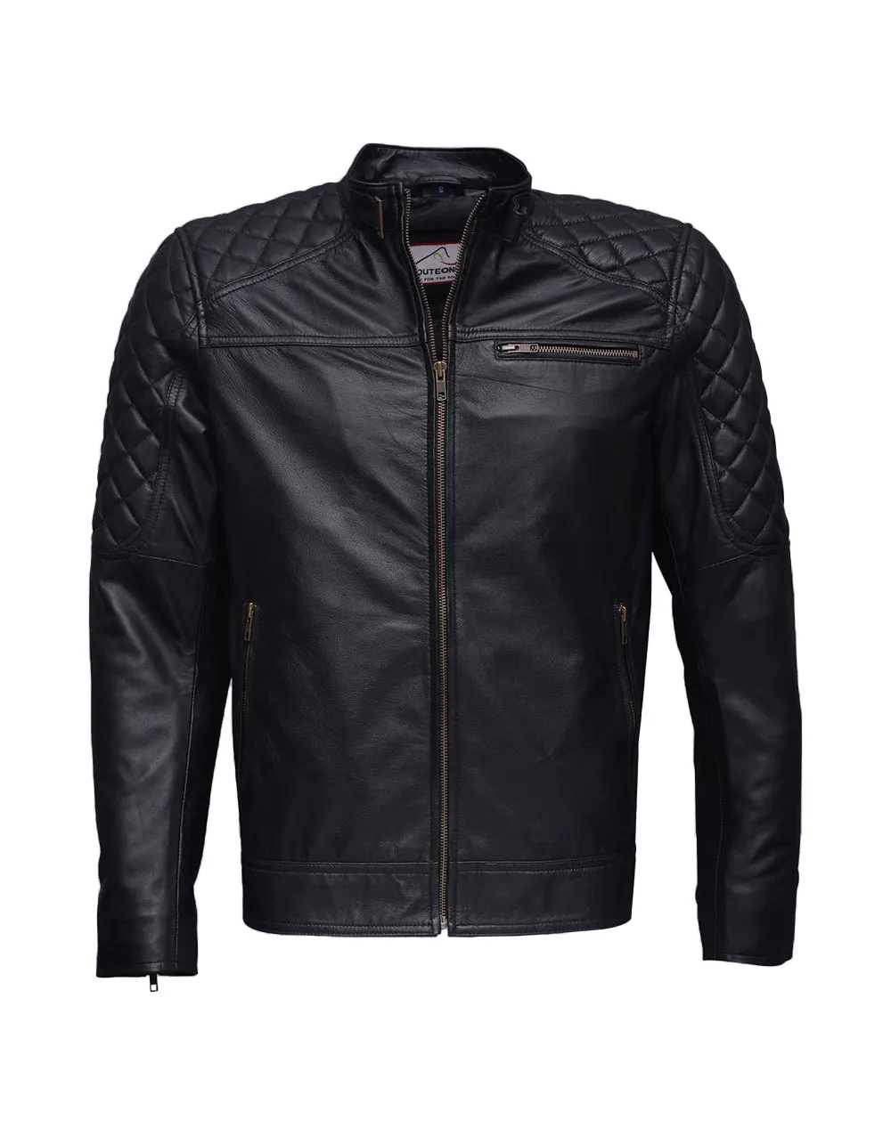 NEO MEN'S MOTOCYELC  LEATHER JACKET