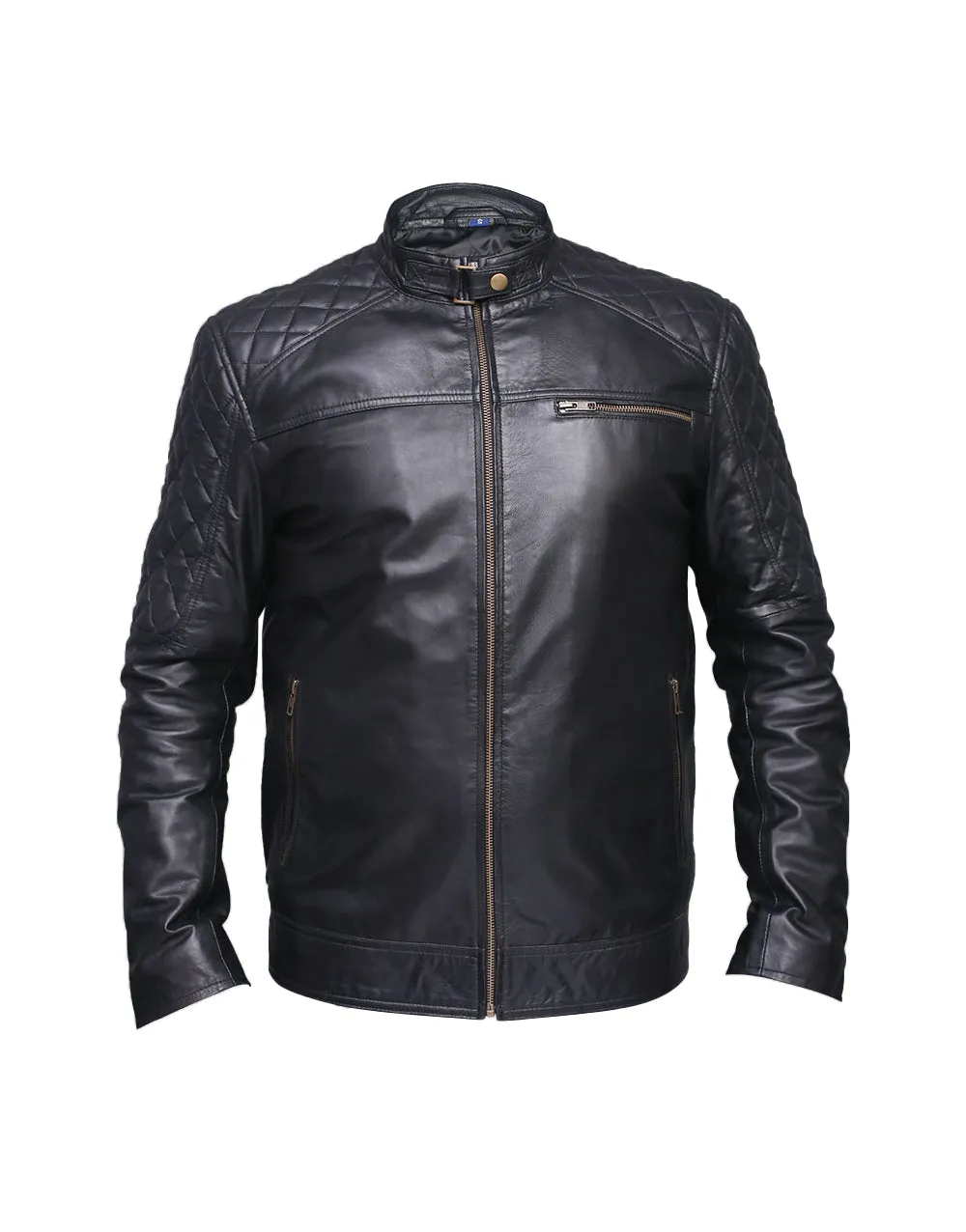 NEO MEN'S MOTOCYELC  LEATHER JACKET