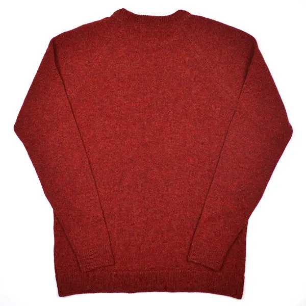 Norse Projects - Binir Shetland Sweater - Burnt Havtorn