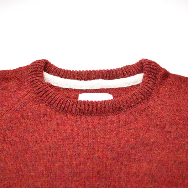 Norse Projects - Binir Shetland Sweater - Burnt Havtorn