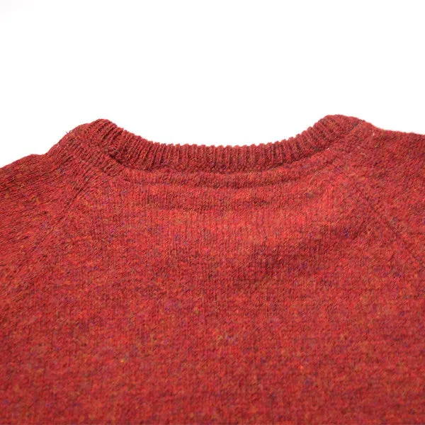 Norse Projects - Binir Shetland Sweater - Burnt Havtorn