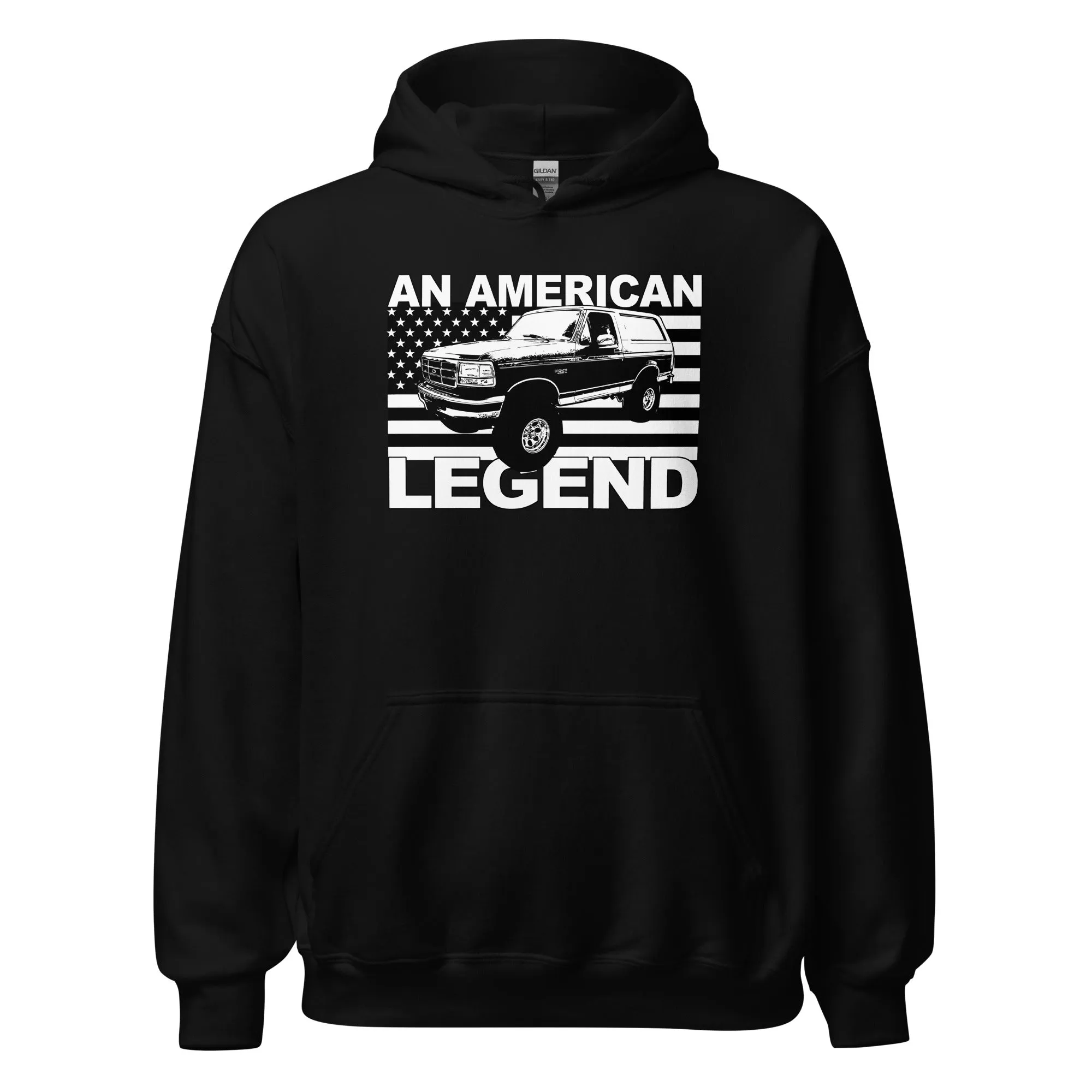 OBS Bronco An American Legend Hoodie Sweatshirt