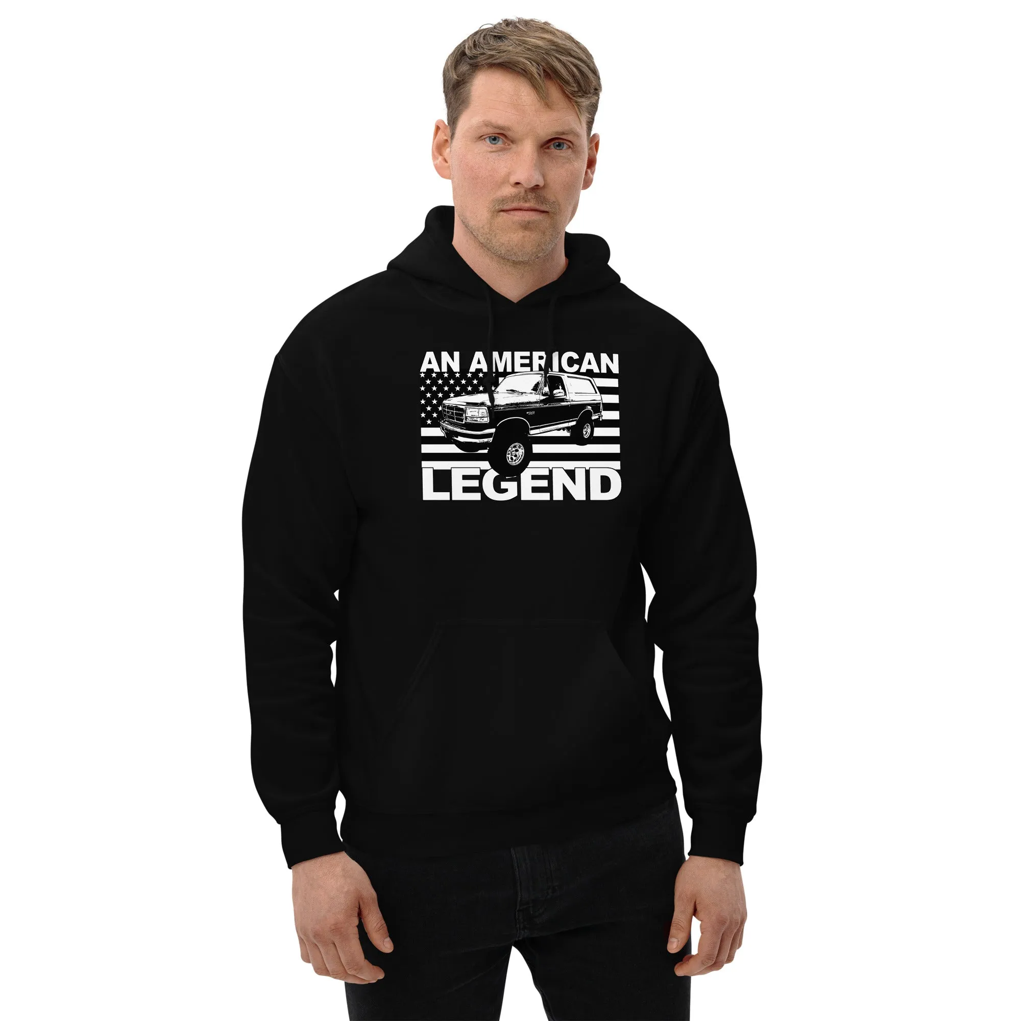 OBS Bronco An American Legend Hoodie Sweatshirt