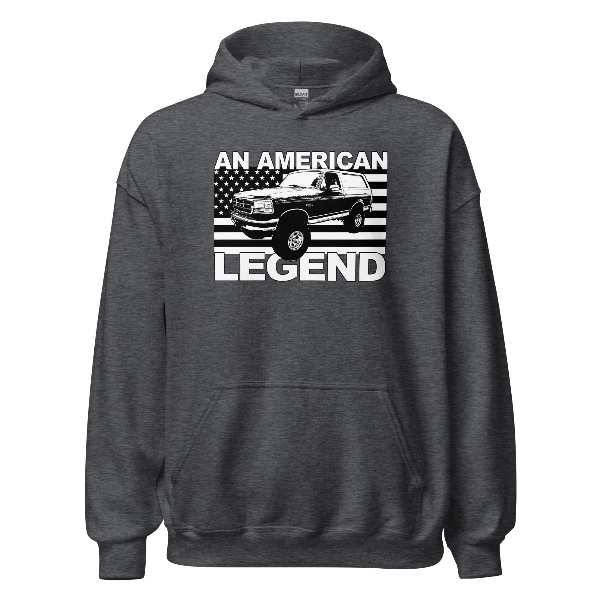 OBS Bronco An American Legend Hoodie Sweatshirt