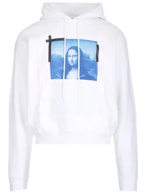 Off-White Monalisa Printed Long-Sleeved Hoodie