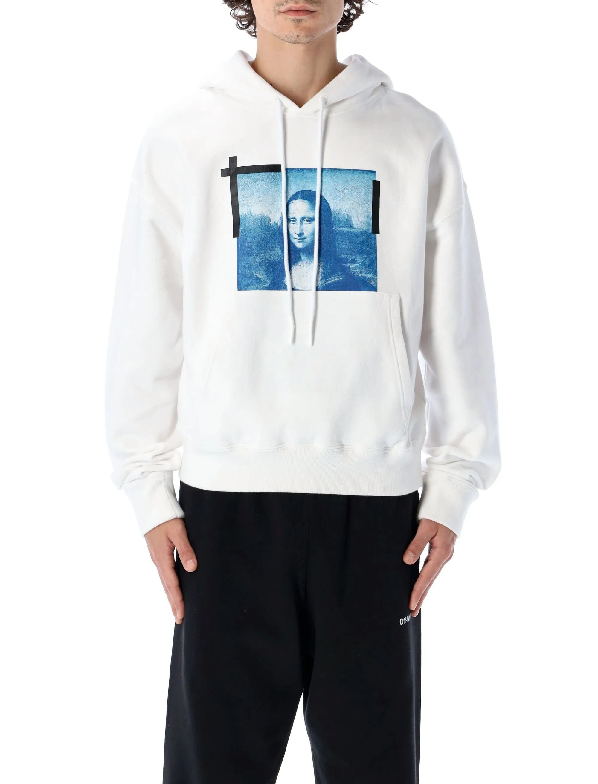 Off-White Monalisa Printed Long-Sleeved Hoodie